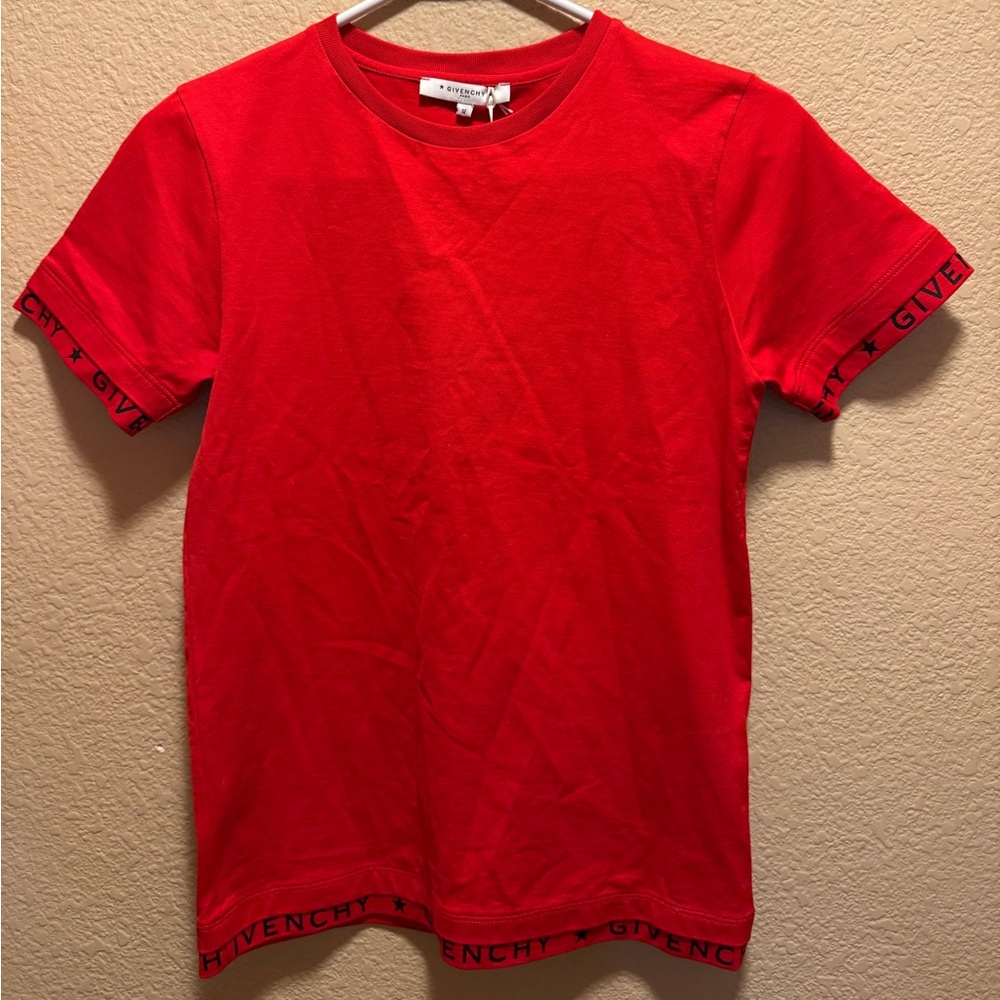 New Authentic Givenchy T Shirt Red Size 12 Kids - Picture 8 of 8